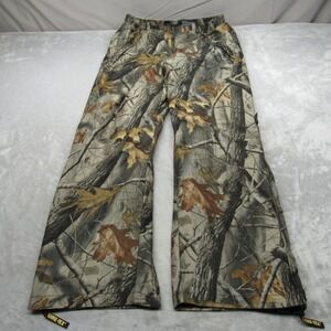 Realtree Gore Tex Jacket XL Pants L Set Mens‎ Hardwoods Camo Waterproof Hunting